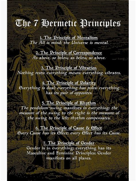 hermes trismegistus 7 principles